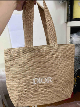 Dior Rattan Tote Bag GWP