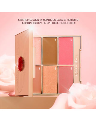 Charlotte Tilbury Love at First Swipe Multi Glow Face Palette