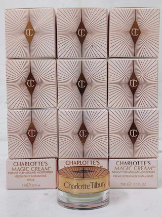 Charlotte Tilbury Magic Cream Moisturizer with Hyaluronic Acid Travel Size 7ml