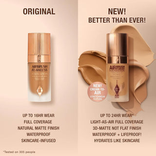 Charlotte Tilbury Airbrush Flawless Blurring & Matte Full Coverage Foundation (PRE-ORDER)