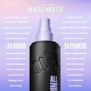 Urban Decay All Nighter Waterproof Natural Finish Setting Spray 118ml