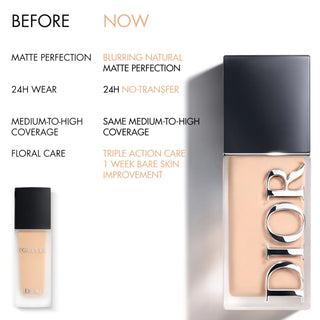 Dior Forever Skin Wear Blurring Natural Matte Foundation - 24HR Ultra Wear