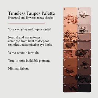 Hung Vanngo Beauty Timeless Taupes Color Story Eyeshadow Palette