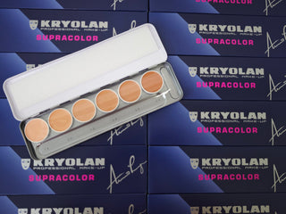 Kryolan Supracolor Palette 1 W - 6 W