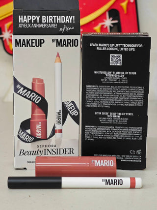 Makeup by Mario Plumping Lip Serum & Suede Lip Pencil Sephora Birthday Gift Set